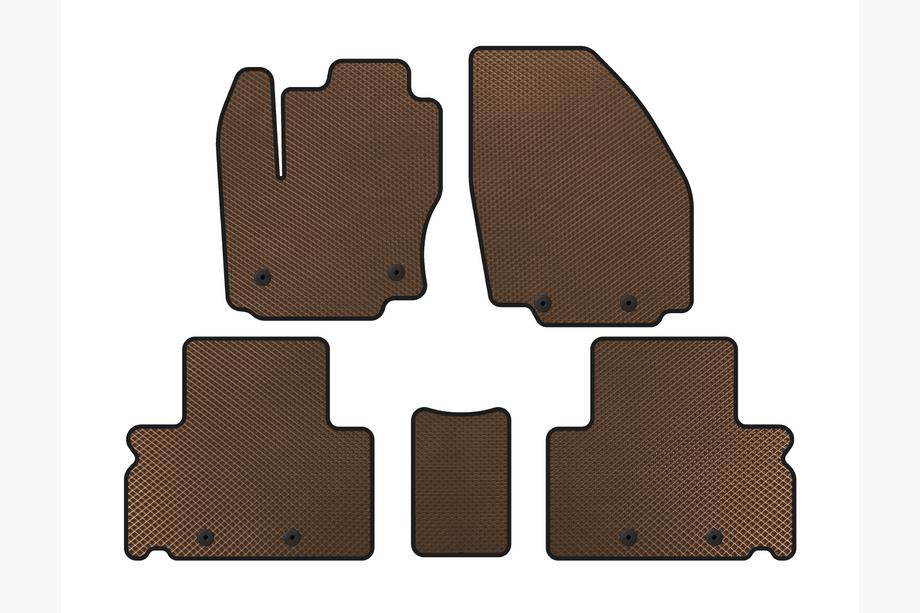 Ford S-Max 2007–2014 EVA-auton matot (ruskea) Image