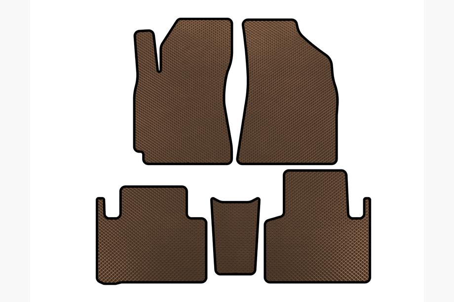 Geely Emgrand X7 2011– EVA-auton matot (ruskea) Image