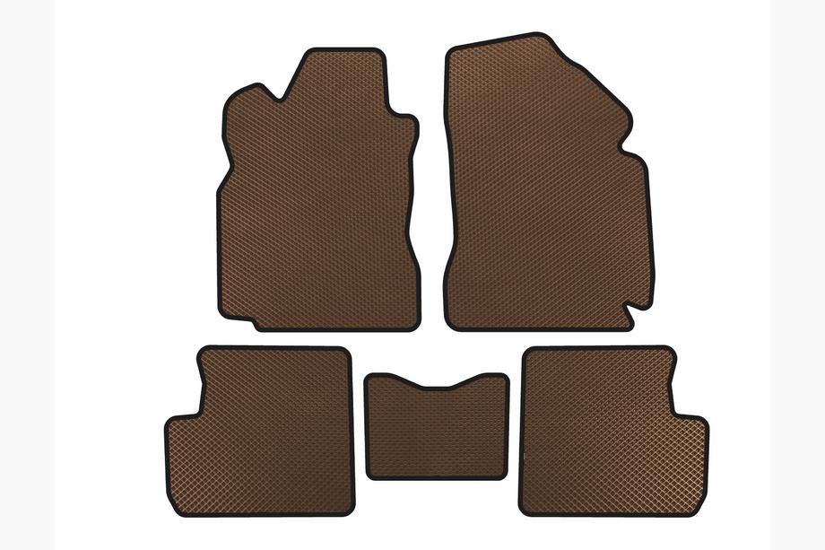 GreatWall Haval M4 2012–2021 EVA-auton matot (ruskea) Image