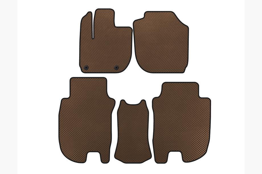 Honda HR-V 2014–2021 EVA-auton matot (ruskea) Image