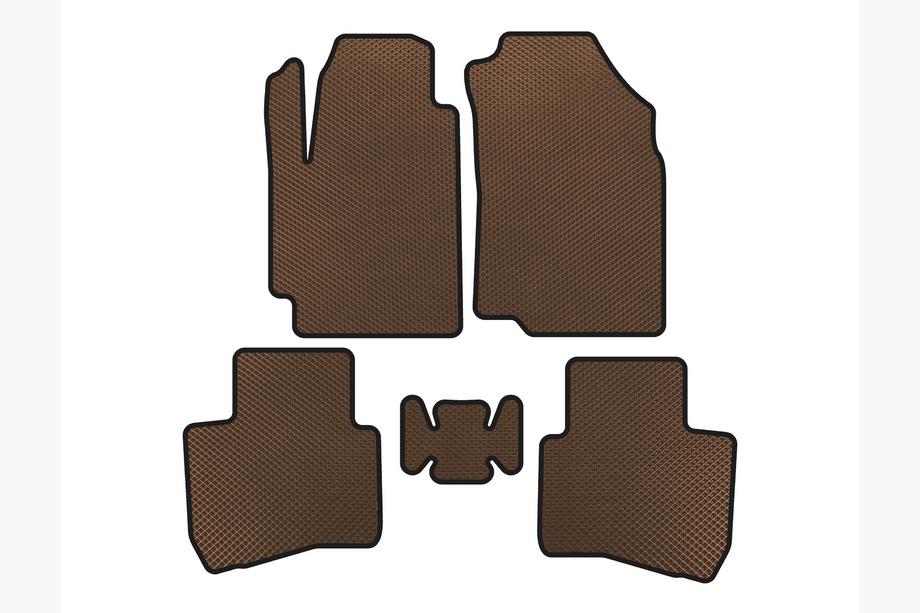 JAC S2 2014–2020 EVA-auton matot (ruskea) Image