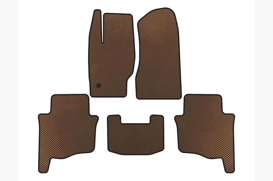 Jeep Grand Cherokee WK 2004–2010 EVA-auton matot (ruskea) Image