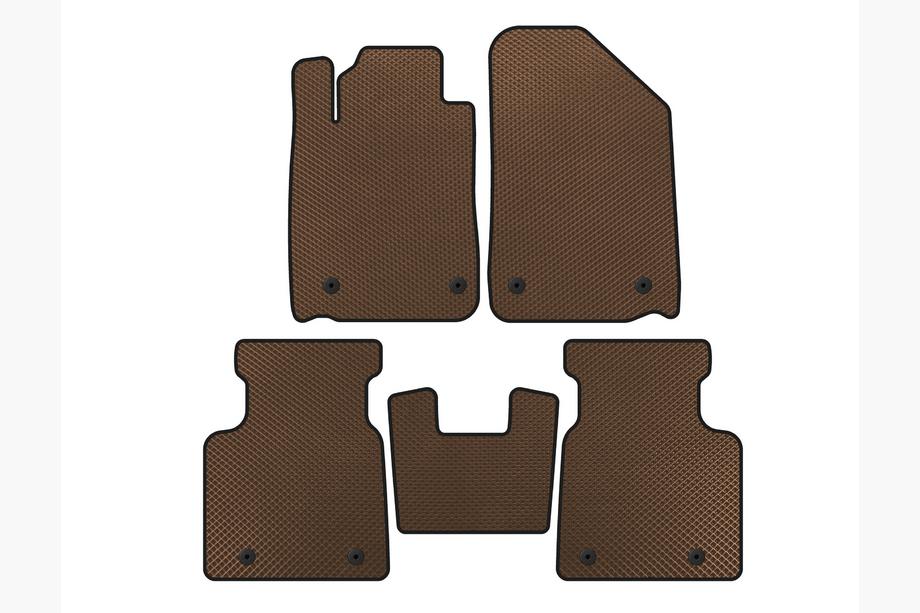 Lexus ES 2001–2006 EVA-auton matot (ruskea) Image