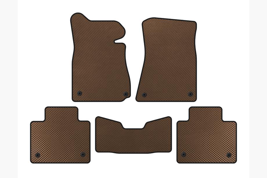 Lexus GS 2011–2020 EVA-lattiamatot (2011-2015, SD, Ei 4WD, Ruskea) Image