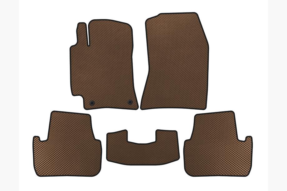 Lexus IS 1998–2005 EVA-auton matot (ruskea) Image