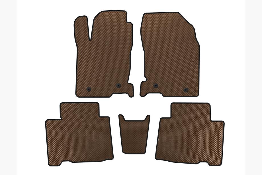 Lexus NX 2014–2021 EVA-auton matot (ruskea) Image