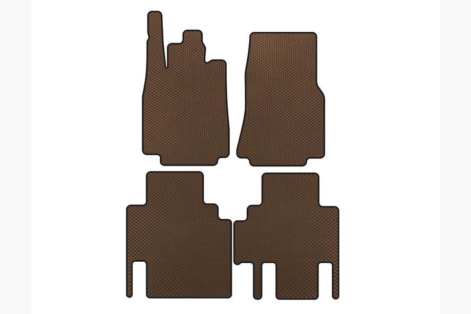 Mercedes Vaneo W414 2001–2005 EVA-auton matot (ruskea) Image