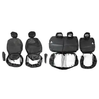 Auton istuinsuojat (kangas ja keinonahka, Premium) Peugeot Partner Tepee 2008–2018 kuva 4