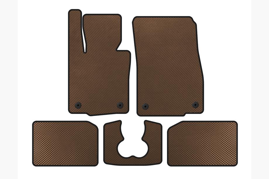 Mini Cooper F55/56/57 2014–2023 EVA-mattosarja (S F55, 5-ovinen, ruskea) Kuva 1