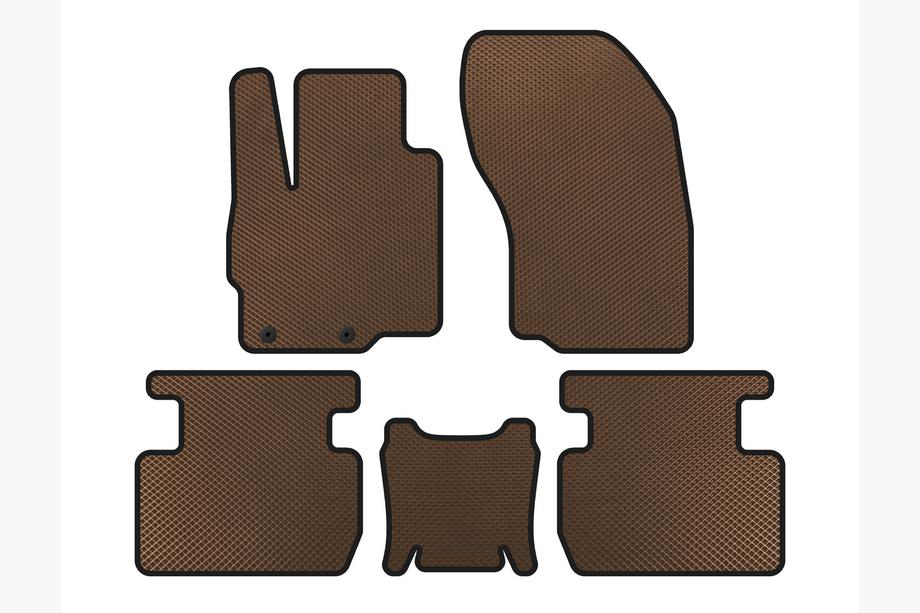 Mitsubishi Outlander 2021– EVA-auton matot (ruskea) Image