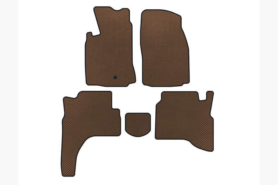 Mitsubishi Pajero Sport 1996–2007 EVA-auton matot (ruskea) Image