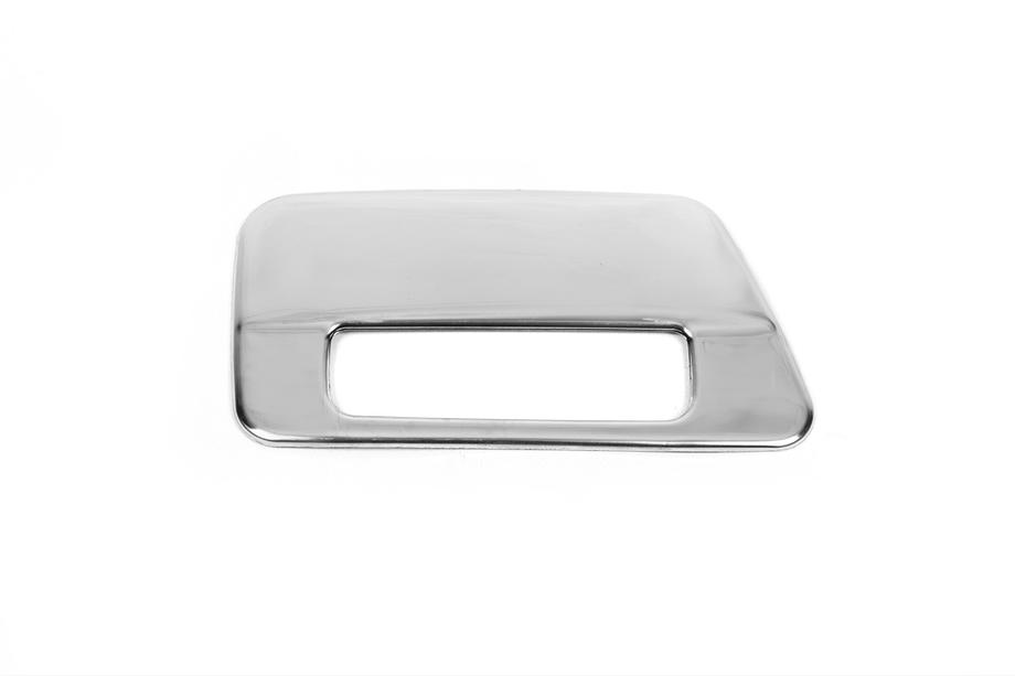 Toyota Land Cruiser Prado 120 2002–2009 Takaluukun kahvan koristepeite (ruostumaton teräs) OmsaLine – italialainen ruostumaton teräs Kuva 2