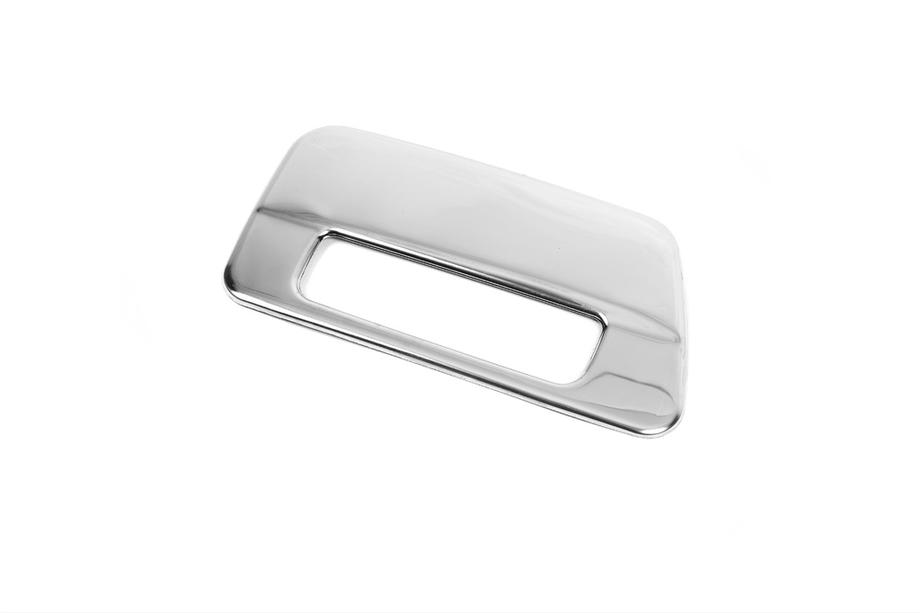 Toyota Land Cruiser Prado 120 2002–2009 Takaluukun kahvan koristepeite (ruostumaton teräs) OmsaLine – italialainen ruostumaton teräs Kuva 6