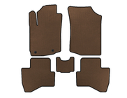 Peugeot 108 2014–2021 EVA-auton lattiamatot (HB, ruskea) kuva 1