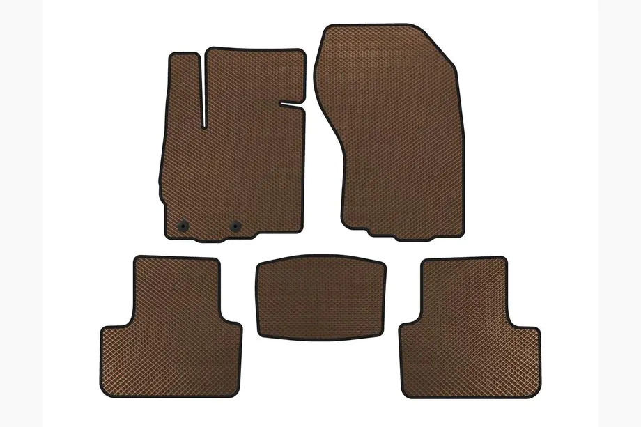 Peugeot 4008 2012–2017 EVA-auton matot (ruskea) Image