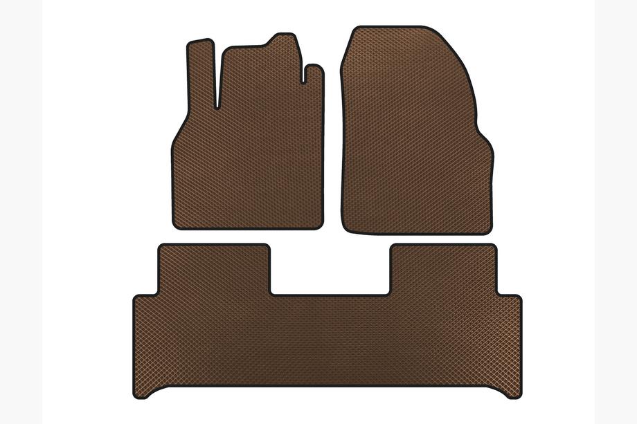 Renault Scenic/Grand 2003–2009 EVA-auton matot (ruskea) Image
