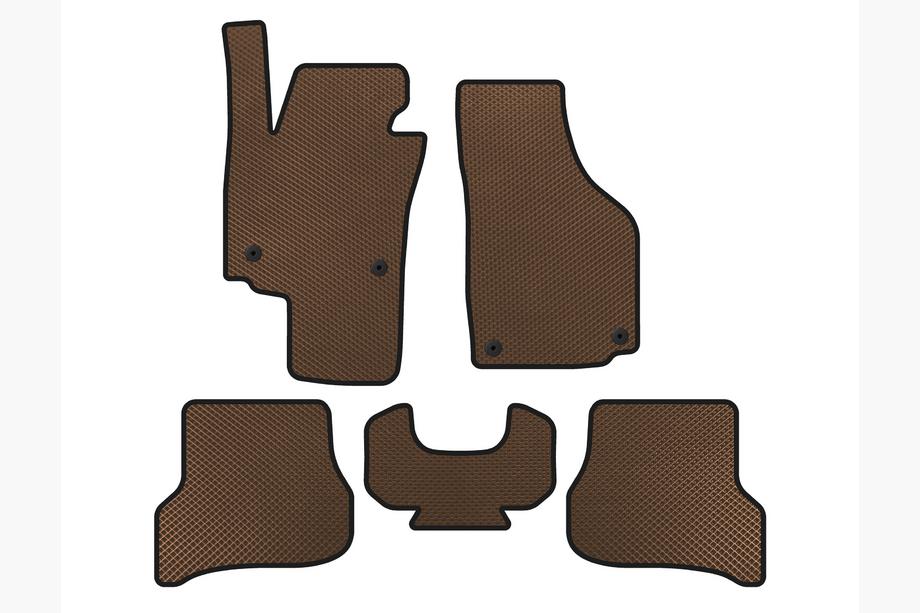 Seat Altea 2004–2015 EVA-auton matot (ruskea) Image