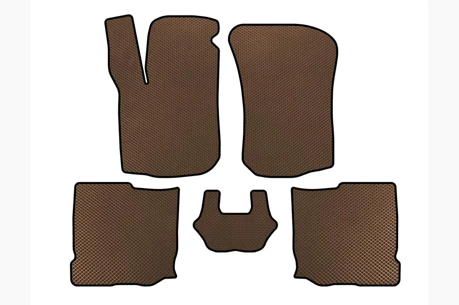 Seat Leon 1999–2005 EVA-autolattiamatot (HB, 5-ovinen, ruskea) Image