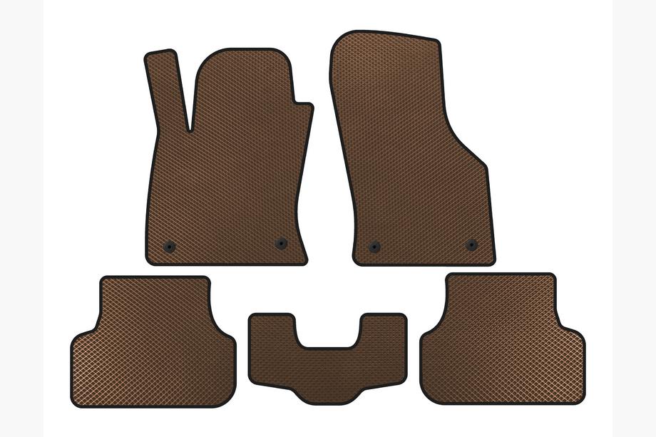 Seat Leon 2013–2020 EVA-mattosarja (2013-2016, SW, Ruskea) Image