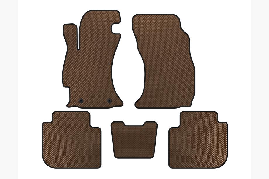 Subaru Forester 2013–2018 EVA-lattiamatot (2013-2017, Ruskea) Image