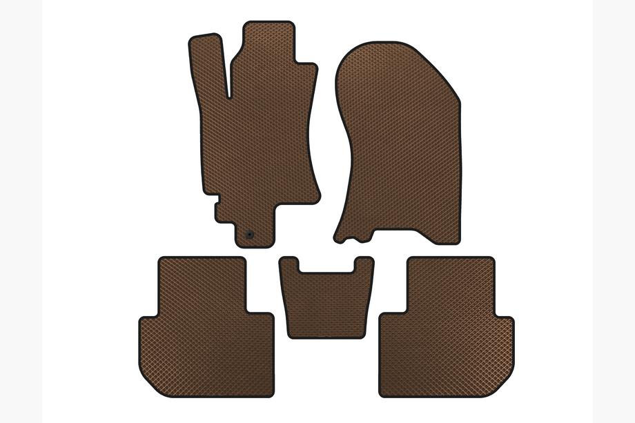 Subaru Tribeca 2005–2014 EVA-auton matot (ruskea) Image