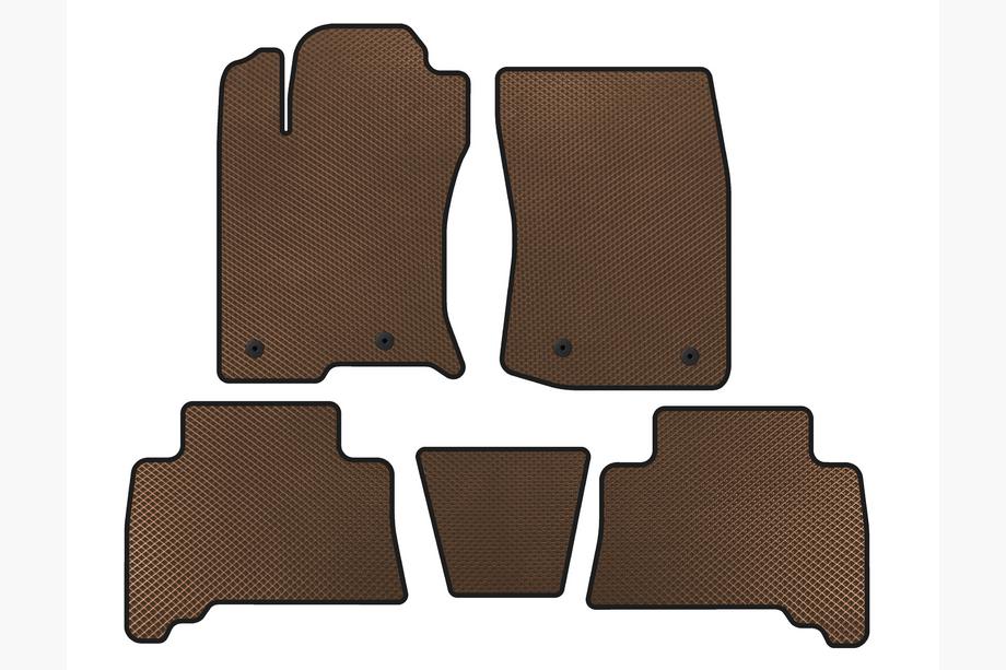 Toyota 4Runner 2009–2024 EVA-lattiamatot (2009-2014, Ruskea) Image