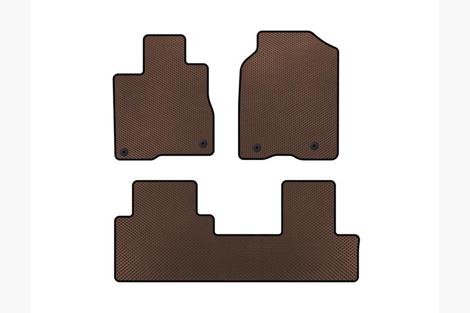 Acura MDX 2001–2006 EVA-auton matot (ruskea) Image