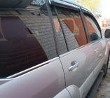 Toyota Land Cruiser Prado 120 2002–2009 Ikkunoiden ulkoreunalistat (6 kpl, RST) OmsaLine – italialainen ruostumaton teräs kuva 1