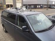Volkswagen T5 Caravelle 2004–2010 CROWN kattokaiteet (matta harmaa) kuva 12