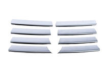 Volkswagen Bora 1998–2004 Maskin säleikön listat (8 kpl, ruostumaton teräs) kuva 2