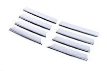 Volkswagen Bora 1998–2004 Maskin säleikön listat (8 kpl, ruostumaton teräs) kuva 3
