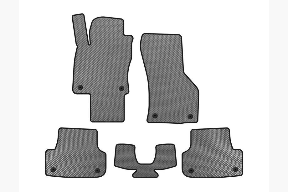 Audi A3 2012–2020 EVA-lattiamatot (E-tron, Sportback, harmaa) Image