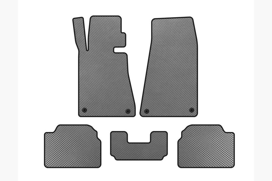BMW 5-sarja E34 1988–1995 EVA-auton lattiamatot (Harmaat) Image