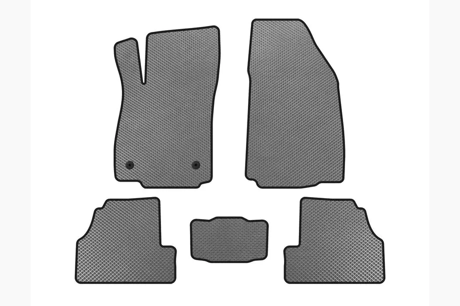 Chevrolet Trax 2012–2023 EVA-lattiamatot (2012-2019, harmaa) Image