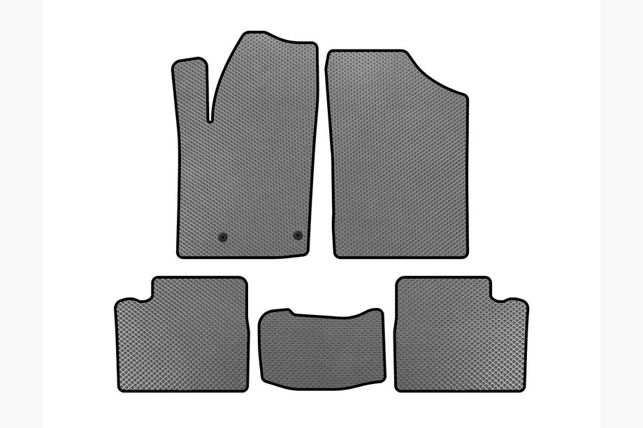 Citroen Berlingo 1996–2008 EVA-auton matot (harmaa) Image