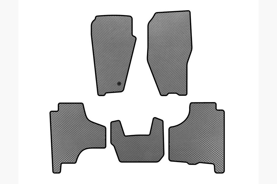 Dodge Nitro 2006–2011 EVA-auton matot (harmaa) Image