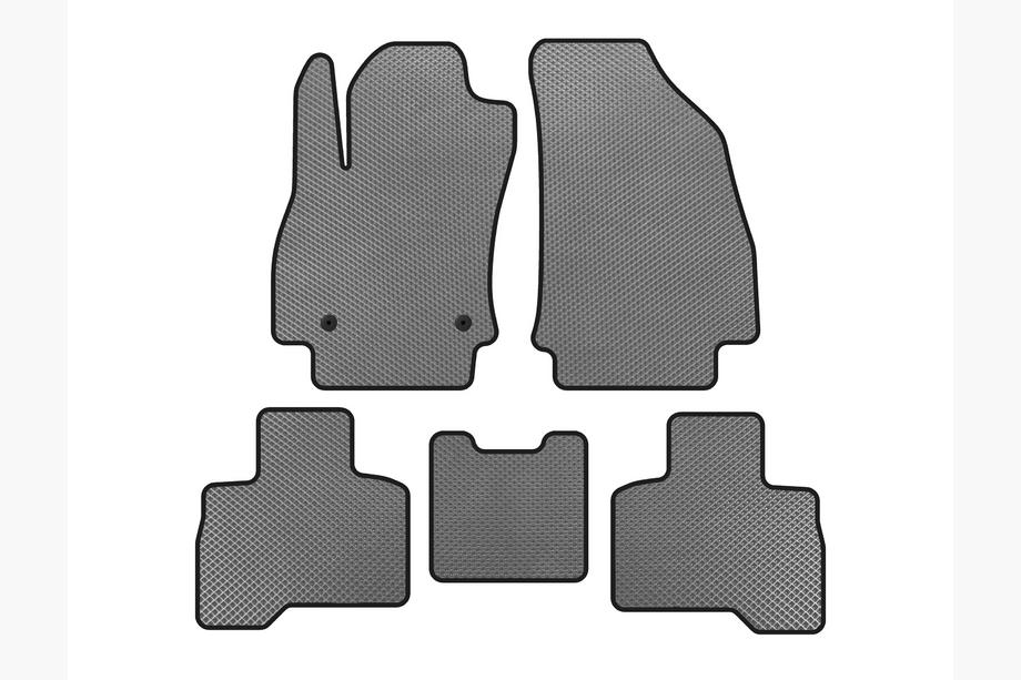 Fiat Fiorino/Qubo 2008–2024 EVA-matot (Qubo 2008-2016, harmaa) Image