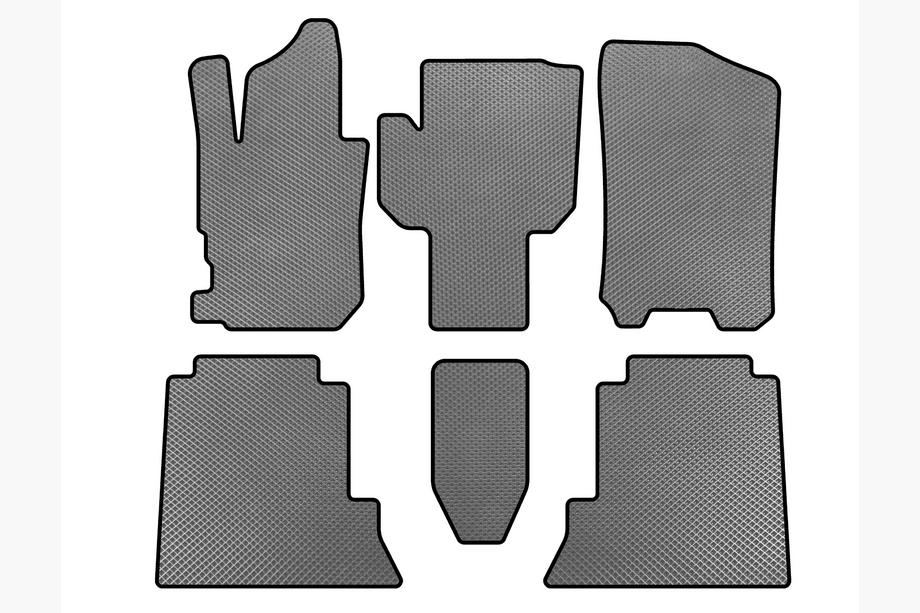 Honda FR-V 2004–2009 EVA-auton matot (harmaa) Image
