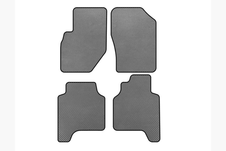 Hyundai Terracan 2001–2007 EVA-auton matot (harmaa) Image