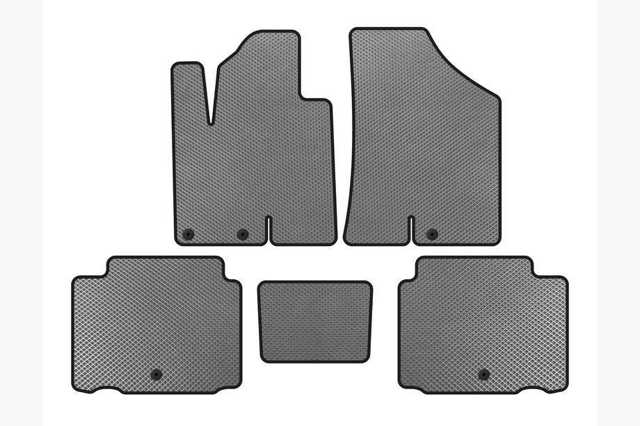 Hyundai IX55 2007–2012 EVA-auton matot (harmaa) Image