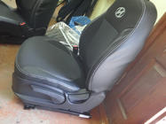 Hyundai Accent 2011–2017 Auton penkinpäälliset (keinonahka↗kangas, Premium) kuva 5