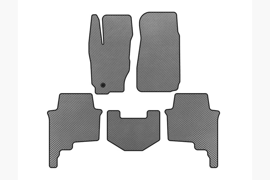 Jeep Commander 2005–2010 EVA-auton matot (harmaa) Image