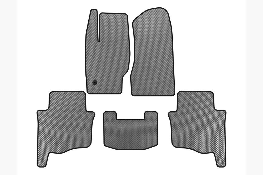 Jeep Grand Cherokee WK 2004–2010 EVA-auton matot (harmaa) Image