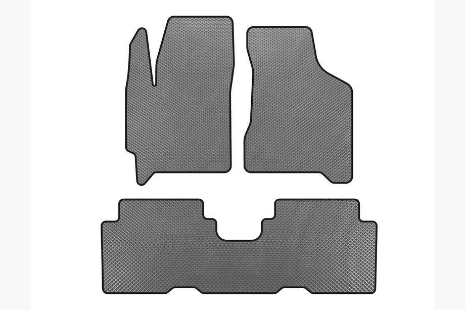 Kia Carens 1999–2012 EVA-auton matot (harmaa) Image