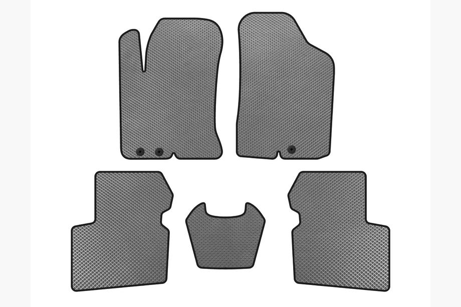 Kia Cerato 2 2010–2013 EVA-mattosarja (SD, harmaa) Image