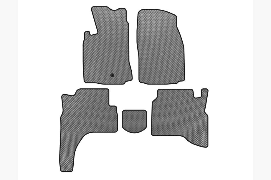 Mitsubishi Pajero Sport 1996–2007 EVA-auton matot (harmaa) Image