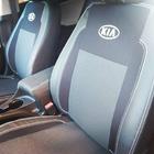 Kia Ceed 2012–2018 Auton istuinsuojat (keinonahka→kangas, Premium) kuva 8