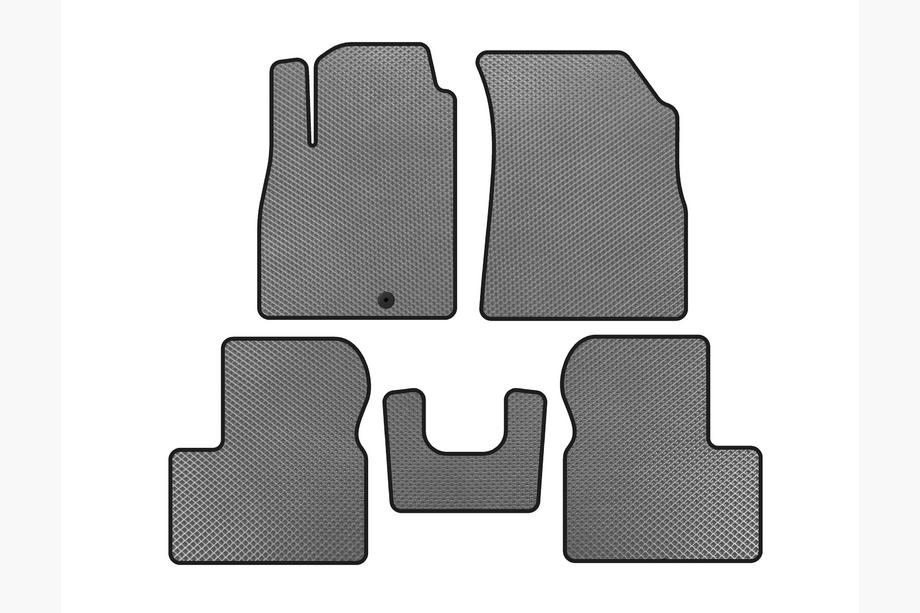 Nissan Micra K13 2011–2016 EVA-auton matot (harmaa) Image