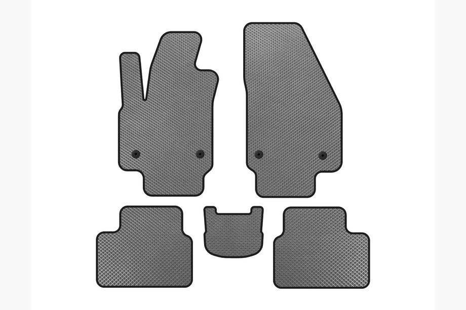 Opel Meriva 2010–2017 EVA-auton matot (harmaa) Image