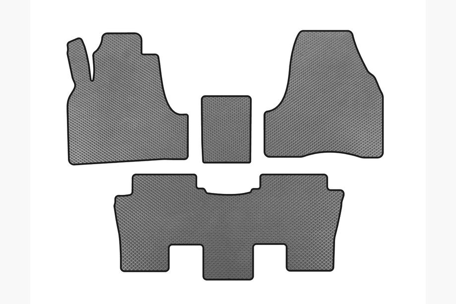 Peugeot 807 2002–2014 EVA-auton matot (harmaa) Image